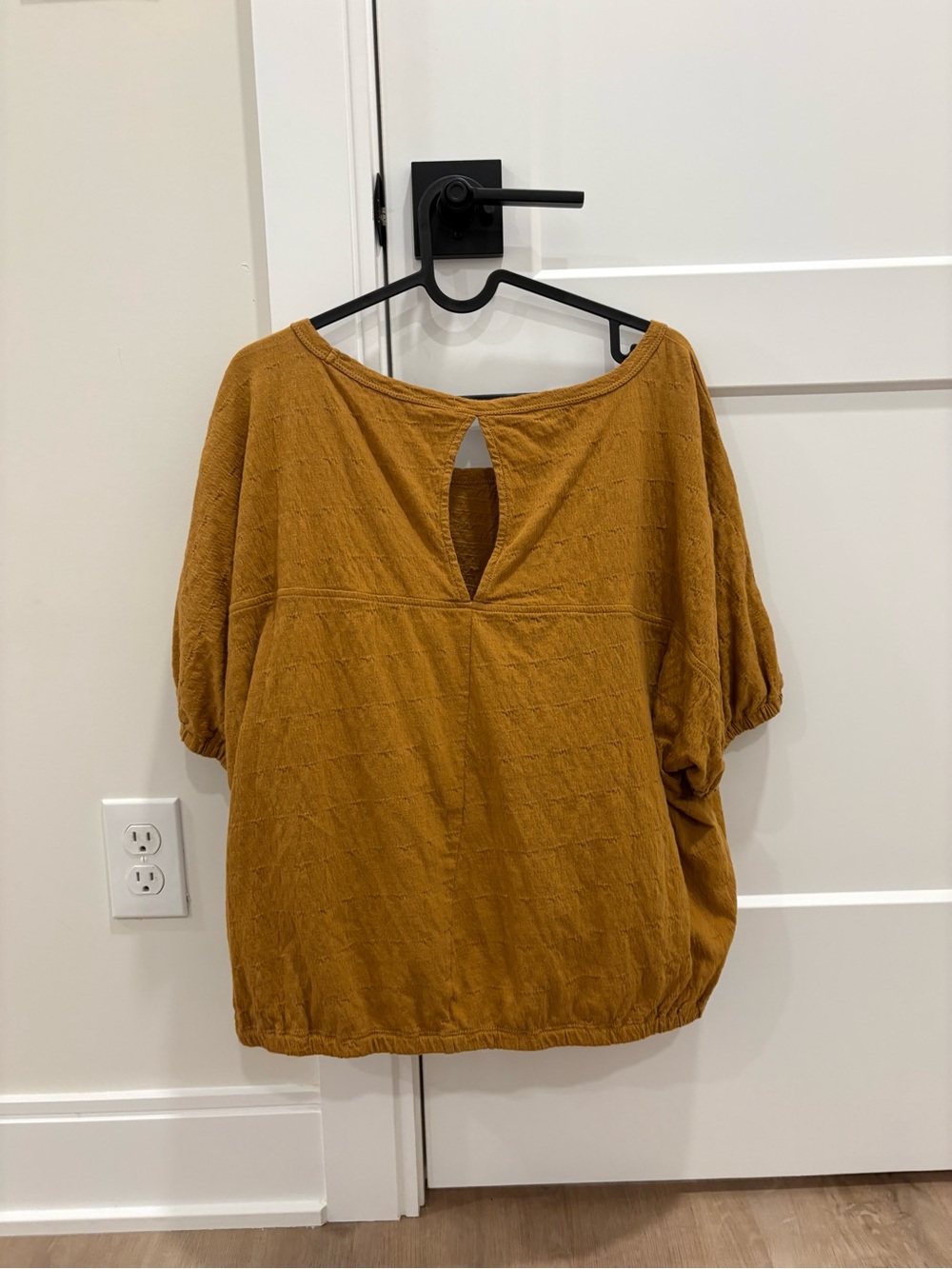 NWT Daily Practice by Anthropologie Puff Sleeve Top Size Medium - Picture 7 of 9